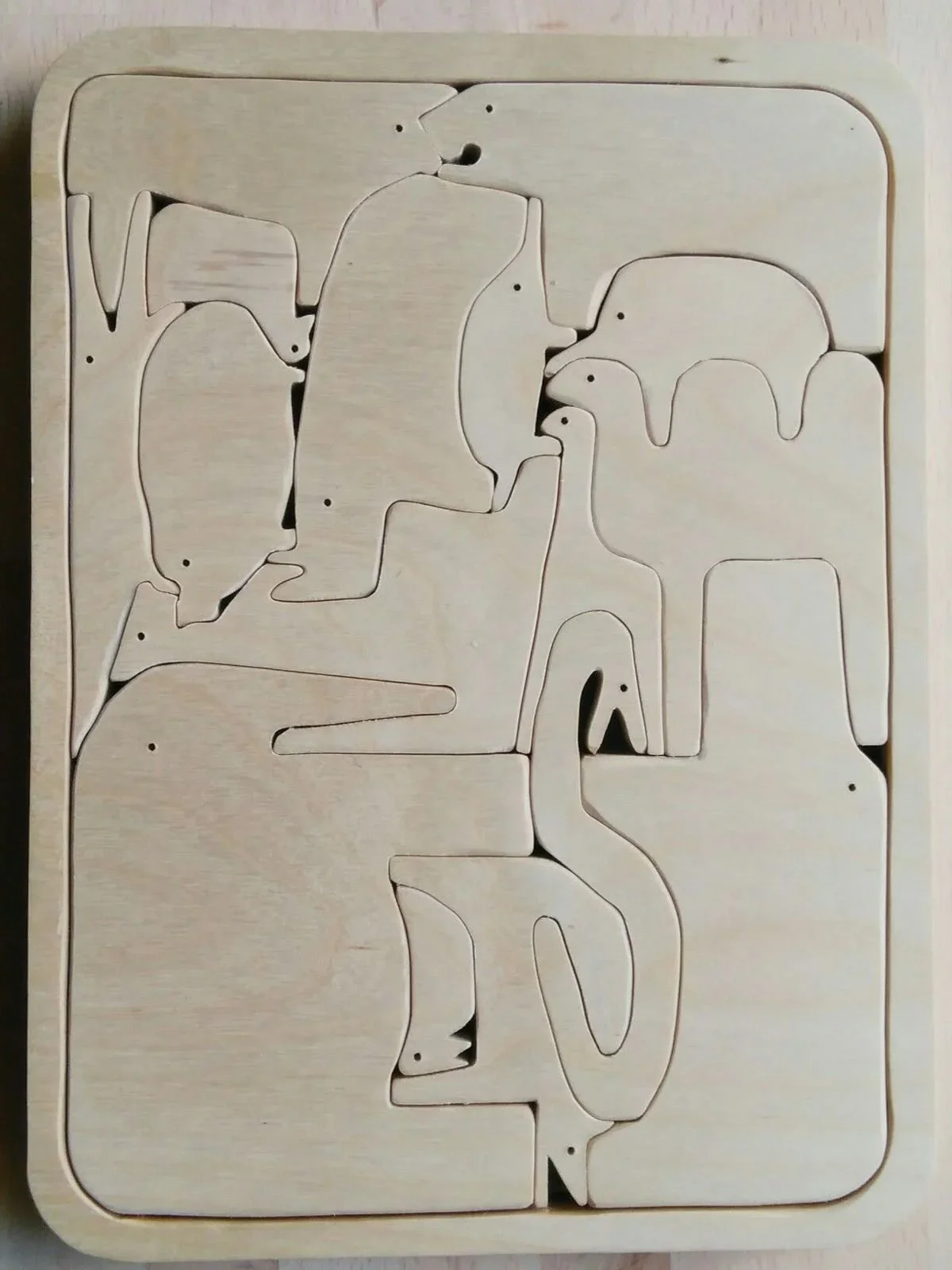 Original photo of Arctic Animals Wooden Puzzle