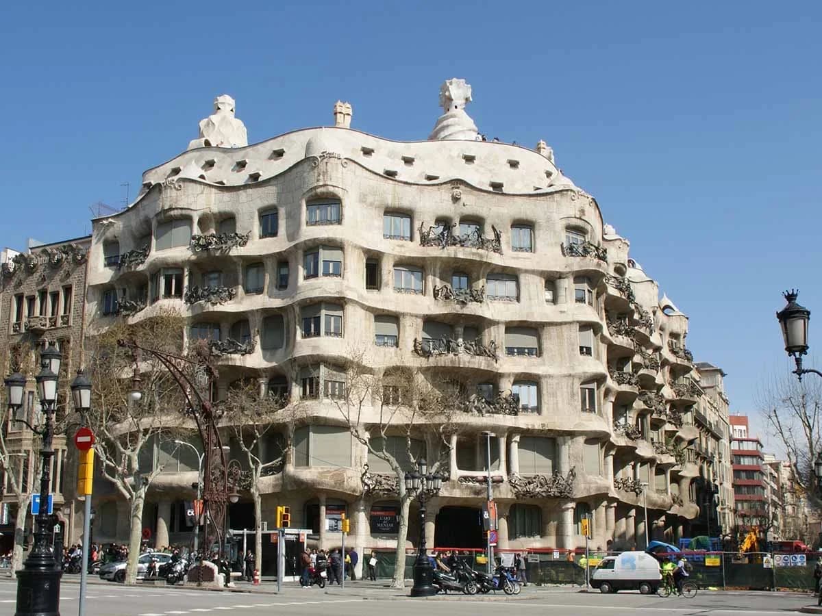 Original photo of Casa Milà (La Pedrera) Barcelona