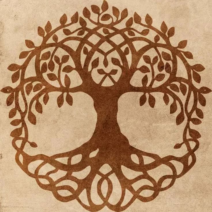 Original photo of Celtic Tree of Life