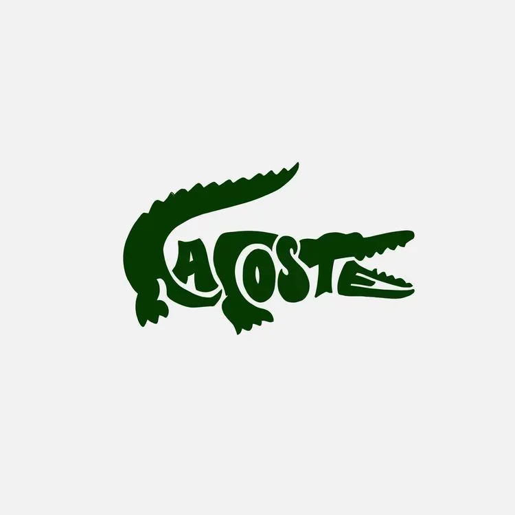 Original photo of Lacoste Crocodile Logo