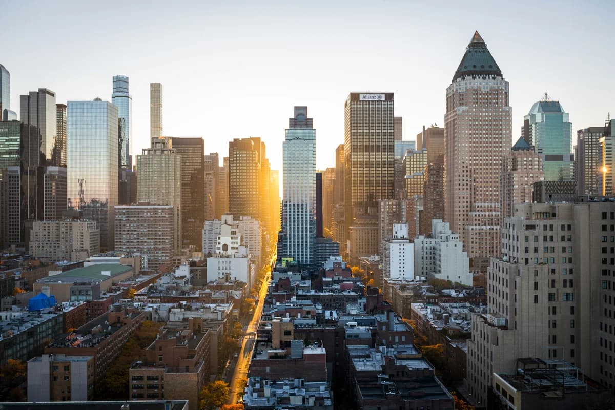 Original photo of Midtown Manhattan Skyline