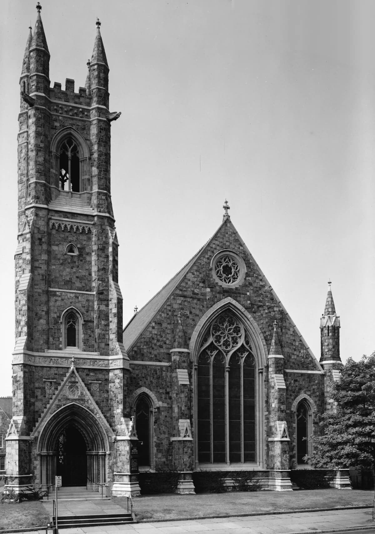 Original photo of Tabernacle Presbyterian Church Front Elevation